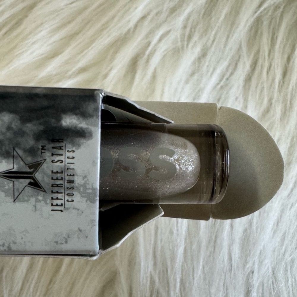 Jeffree Star Heavens gate The gloss with gray glitter finish new in box - Picture 6 of 8